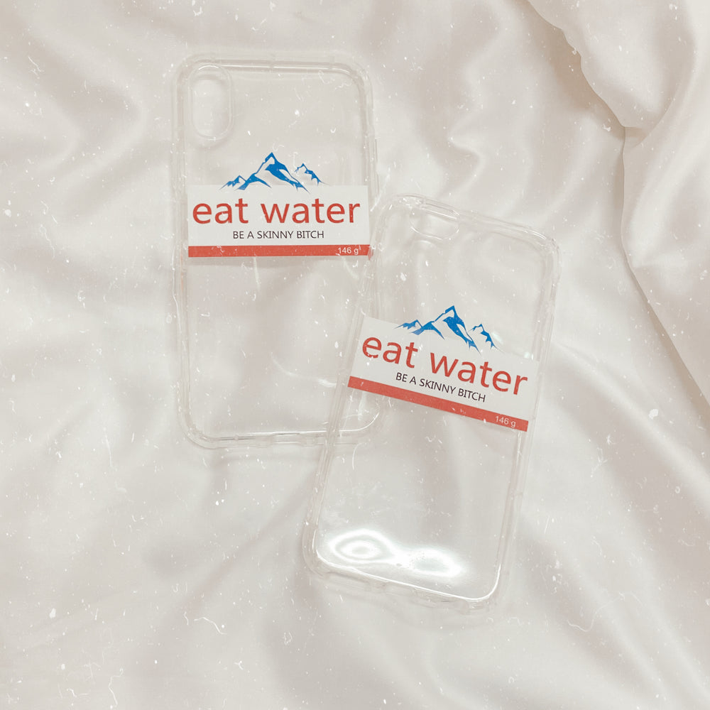 Eat Water iPhone Case