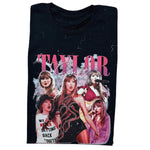 Black FAKAP Taylor Swift T-shirt