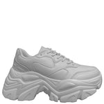 White Berness Tennis Shoes