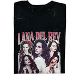 Black FAKAP Lana Del Rey T-shirt