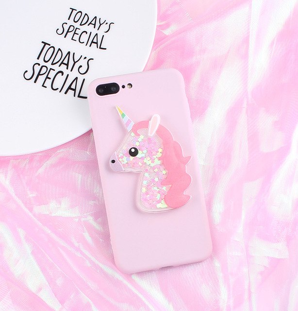 Glitter Unicorn iPhone Case
