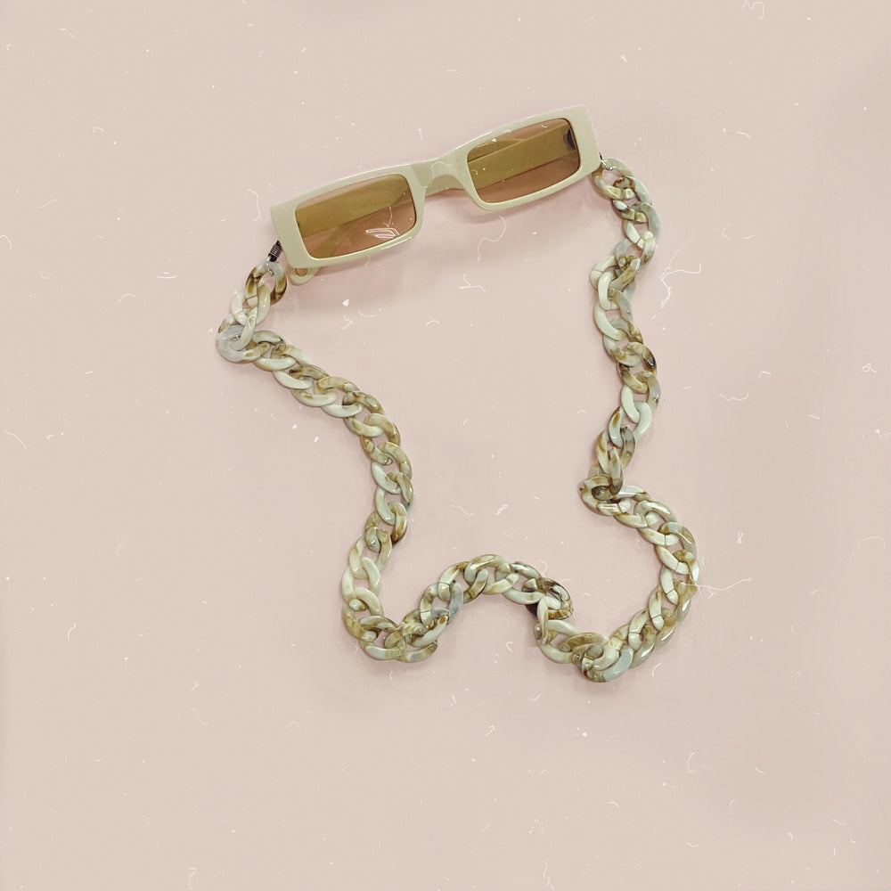 Marble Chunky Glasses Chain