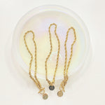 Initial Gold Chain Necklace