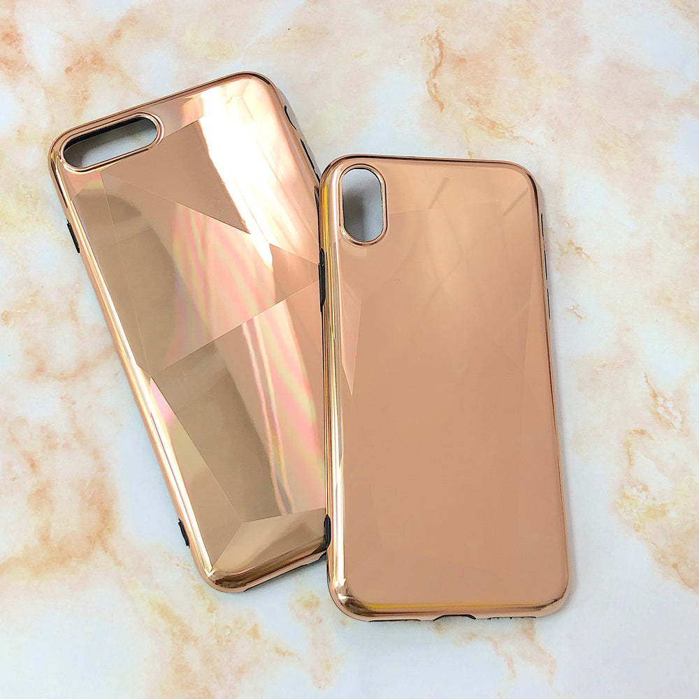 ROSE GOLD LIGHTS iPhone Case