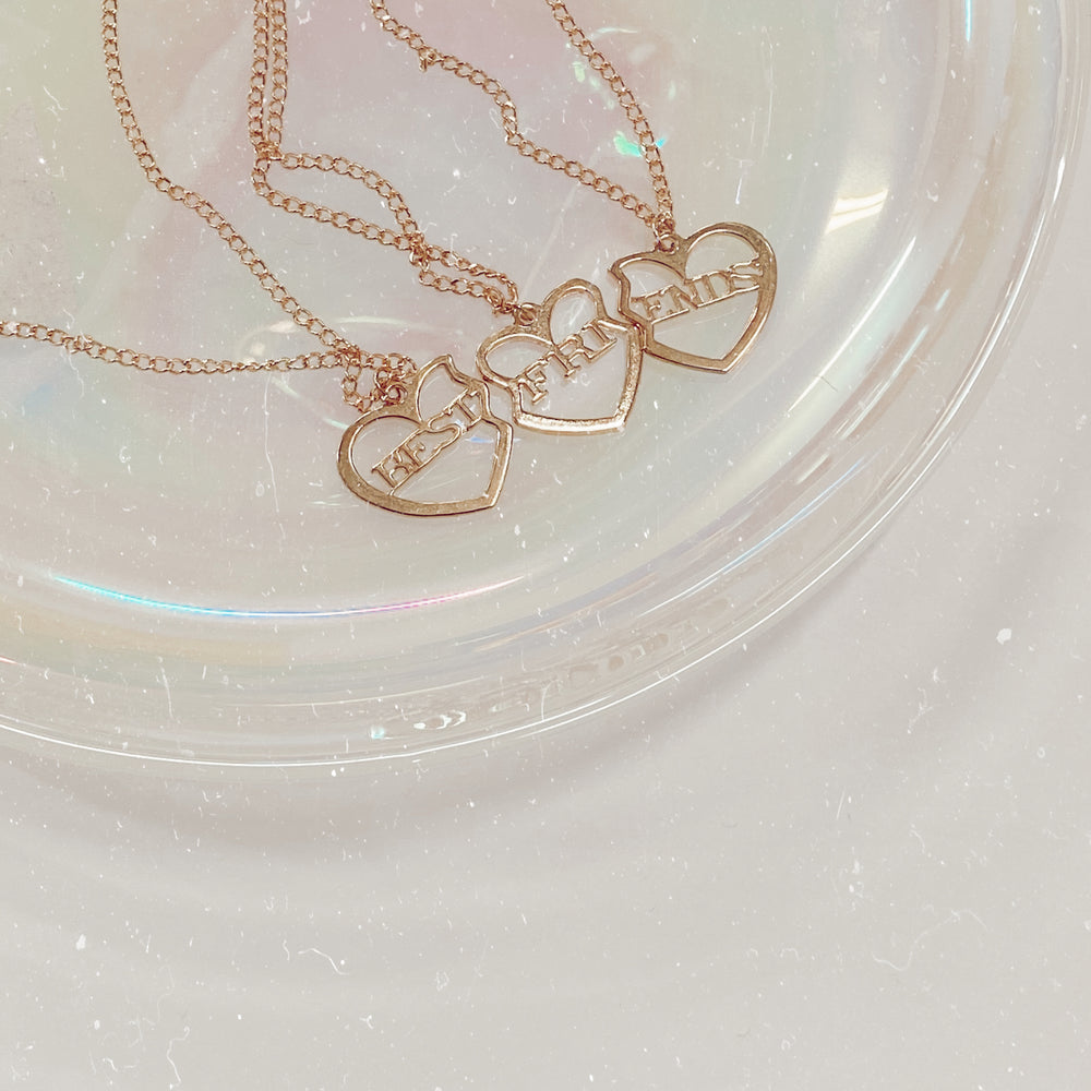 Three Best Friends Necklace