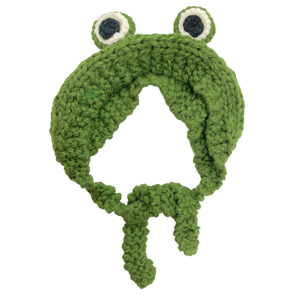 Frog Crochet Hat