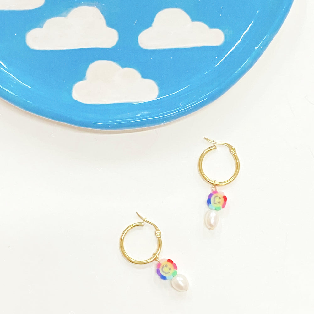 Smiley Flowers Earrings