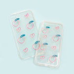 Clear Peaches iPhone Case