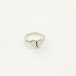 Heartbroken Silver Ring