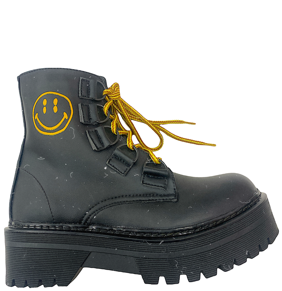 Smiley Chunky Boots