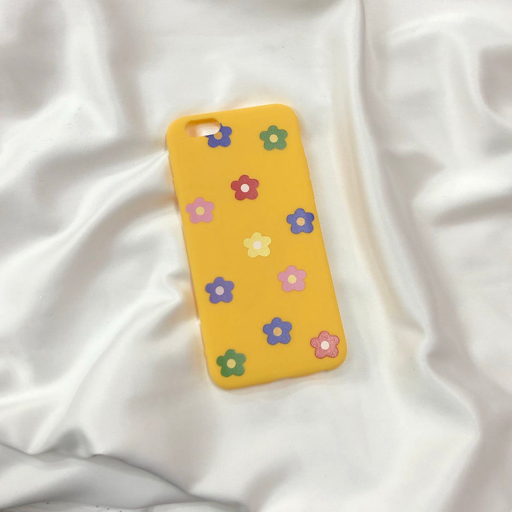 Primary Flowers iPhone Case