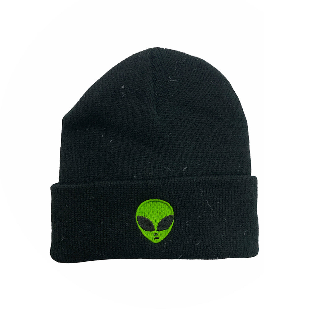 Black Alien Beanie
