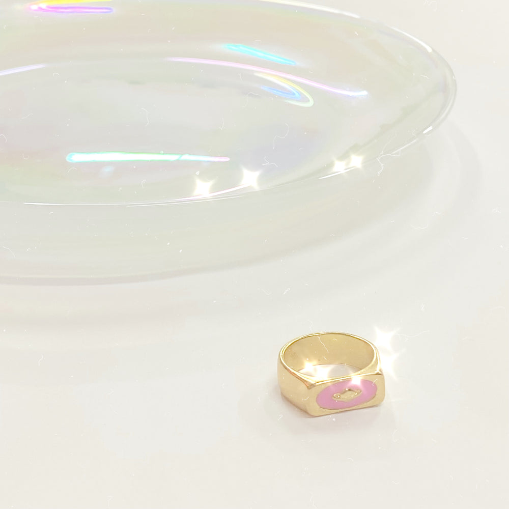 Pink Planet Ring