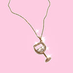 Wine Glass Necklace