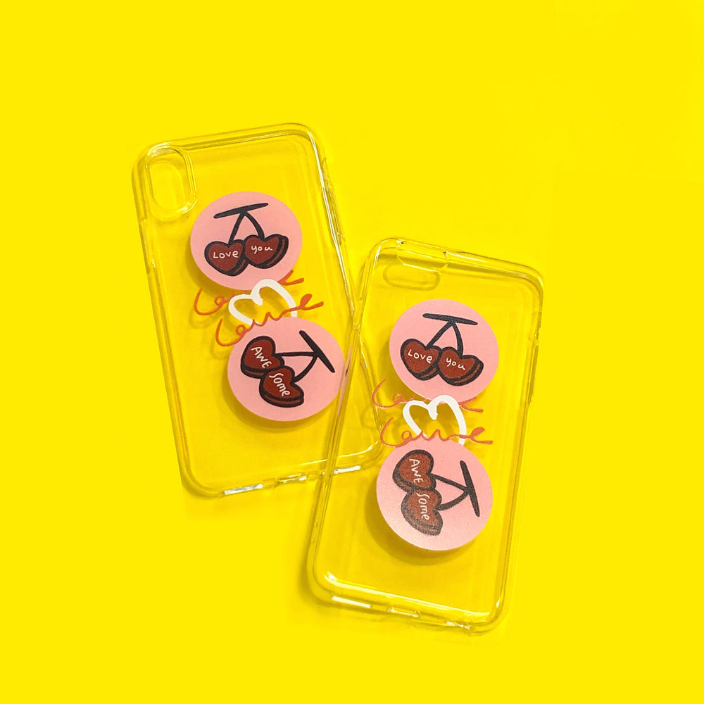 CHERRY LOVE iPhone Case