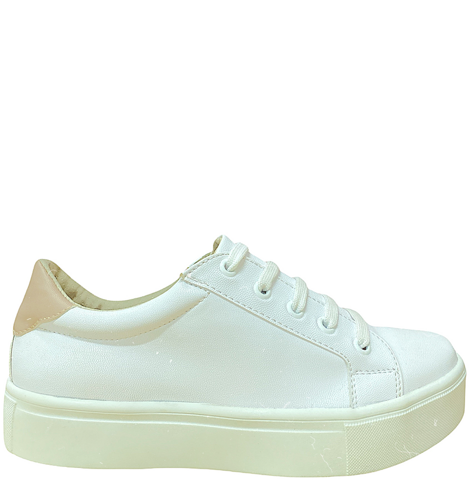 BETA White Tennis Shoes