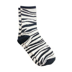 Classic Zebra Print Socks