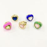 Color Heart Ring