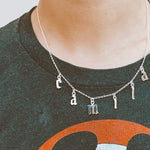 Edgy Name Necklace