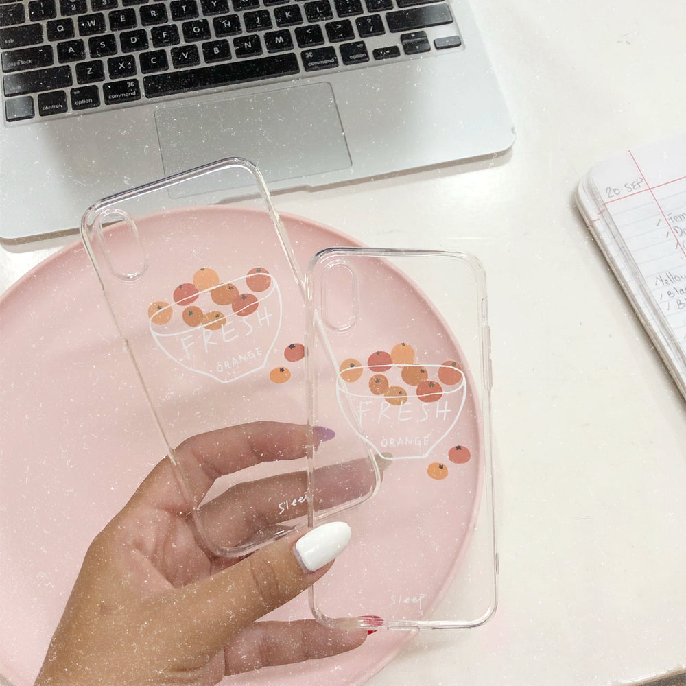 Fresh Orange iPhone Case