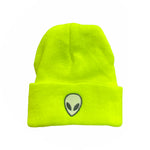 White Mini Alien Beanie
