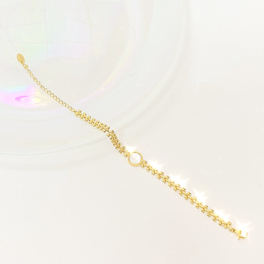 Shelly Gold Bracelet
