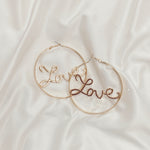 LOVE Extra Hoop Earrings