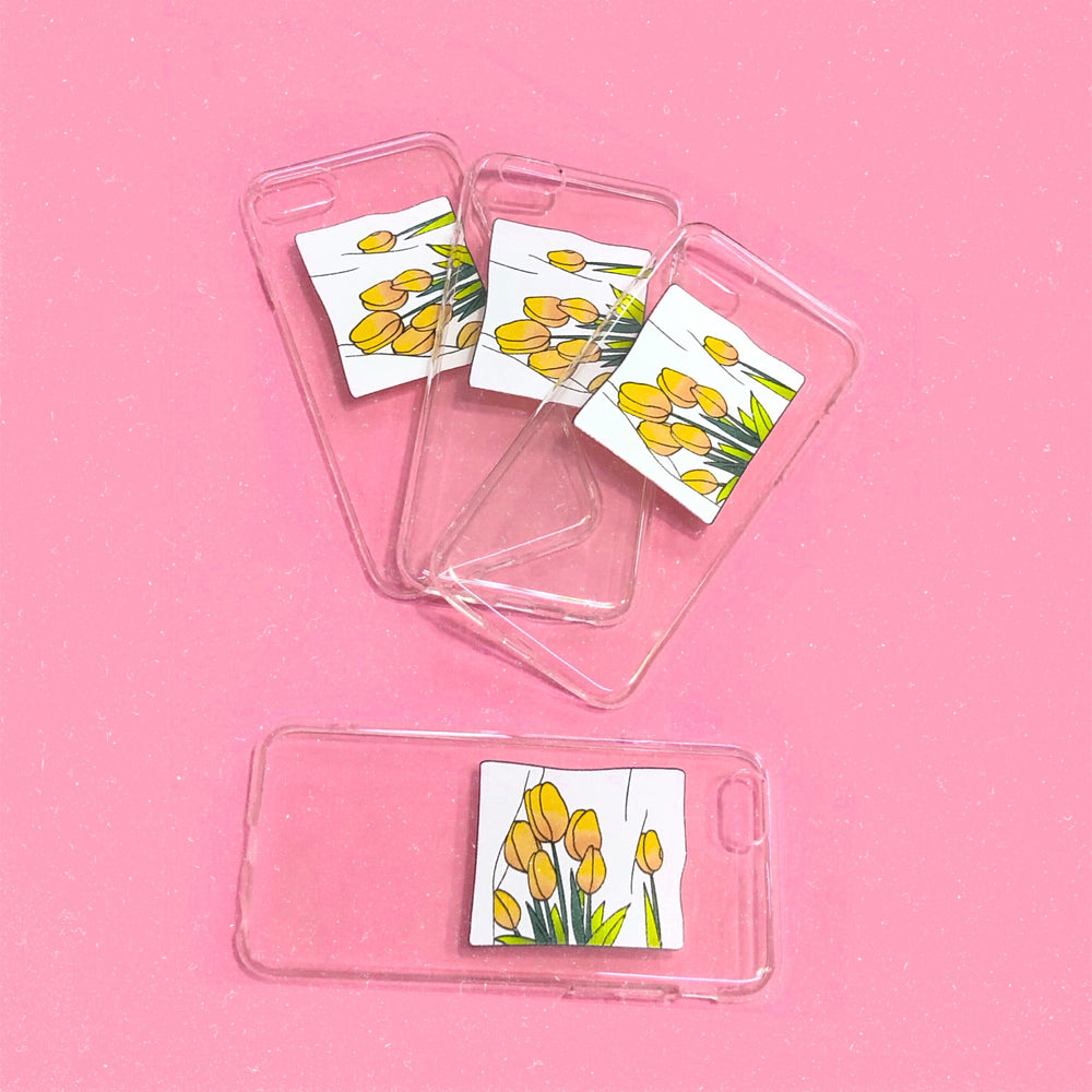 YELLOW TULIPS iPhone Case