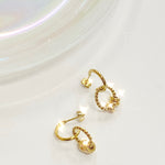 Gold Hoopy Hoops Earrings
