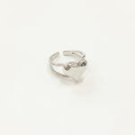 Silver Heart Ring