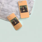 Tired Monalisa iPhone Case