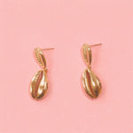 Coffee bean shell Earrings